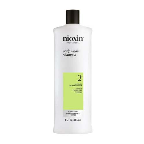Nioxin System 2 Szampon do skóry głowy i włosów 1000 ml