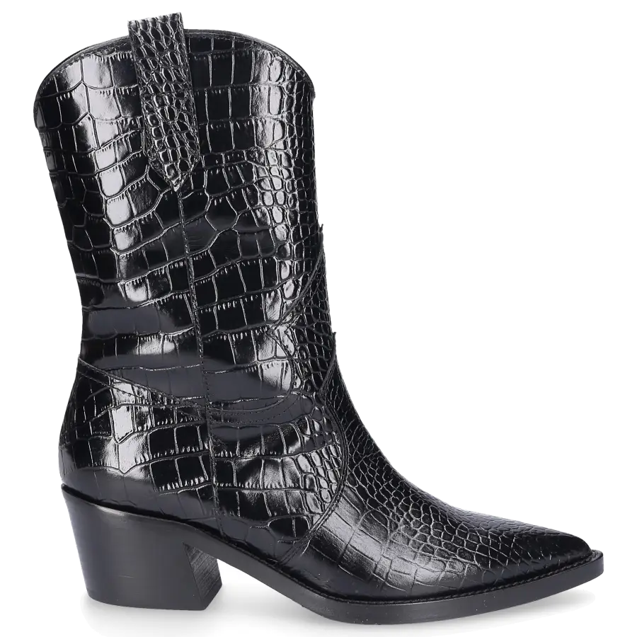 Via Roma 15 - Stiefeletten COCCO Kalbsleder - schwarz