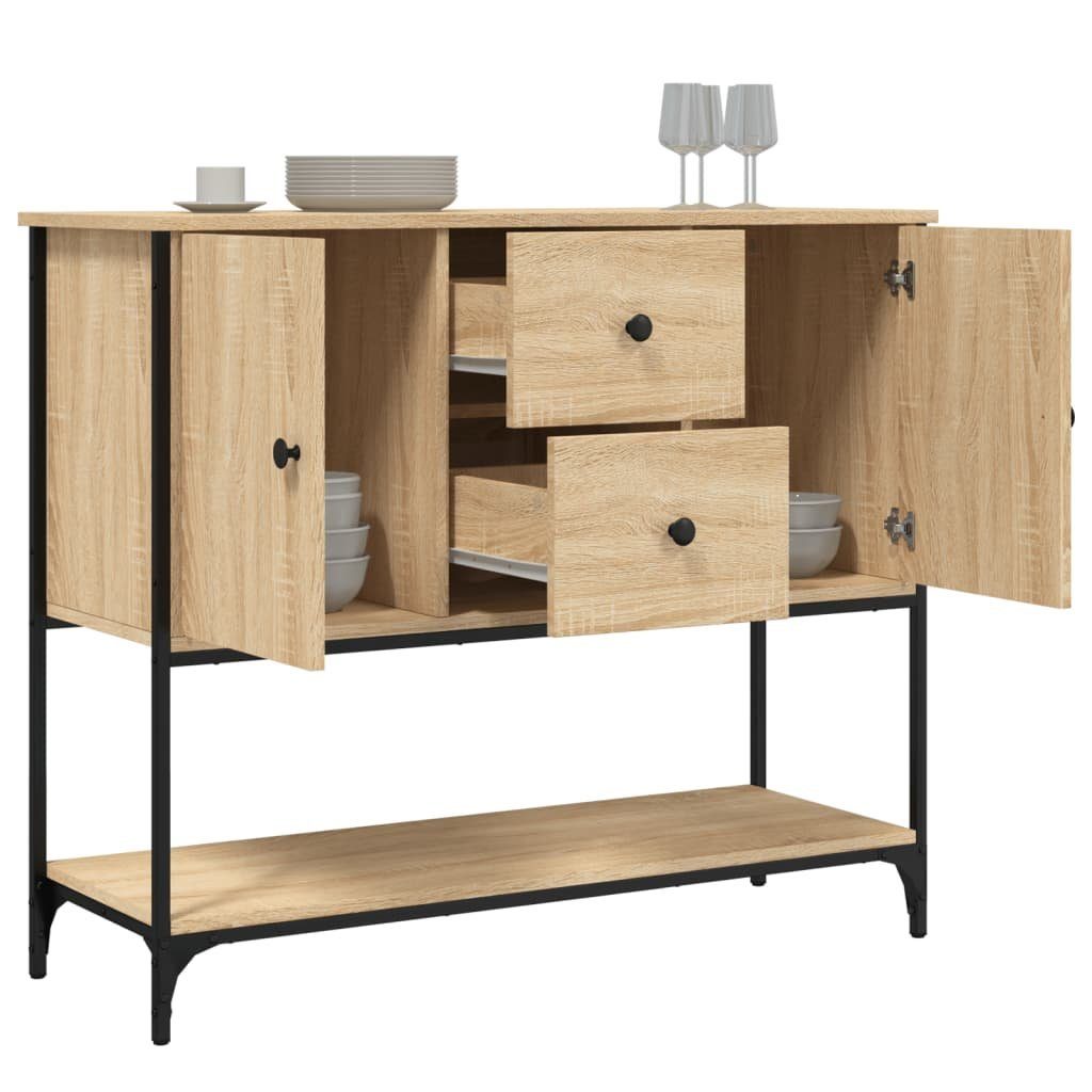 vidaXL Sideboard Sideboard Sonoma-Eiche 100x36x85 cm Holzwerkstoff (1 St)