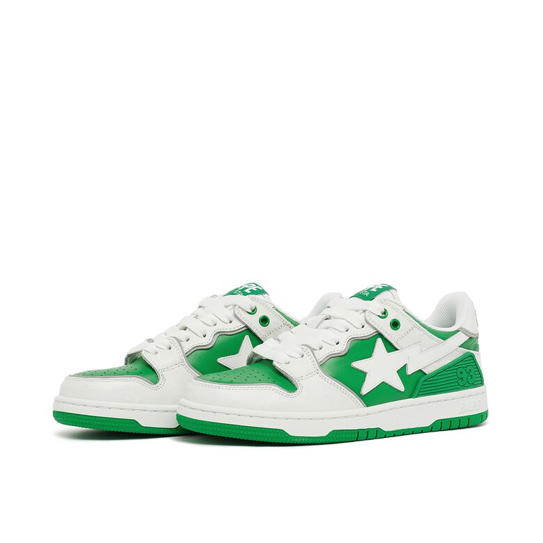 A Bathing Ape Wmns SK8 STA #1 L green