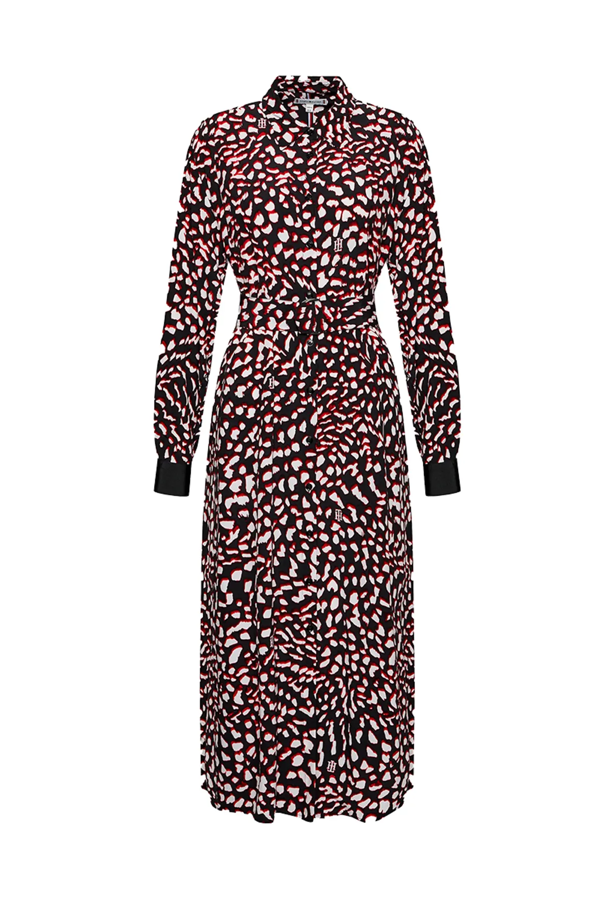 Tommy Hilfiger  Kleid Damen/Mädchen NERO MULTI