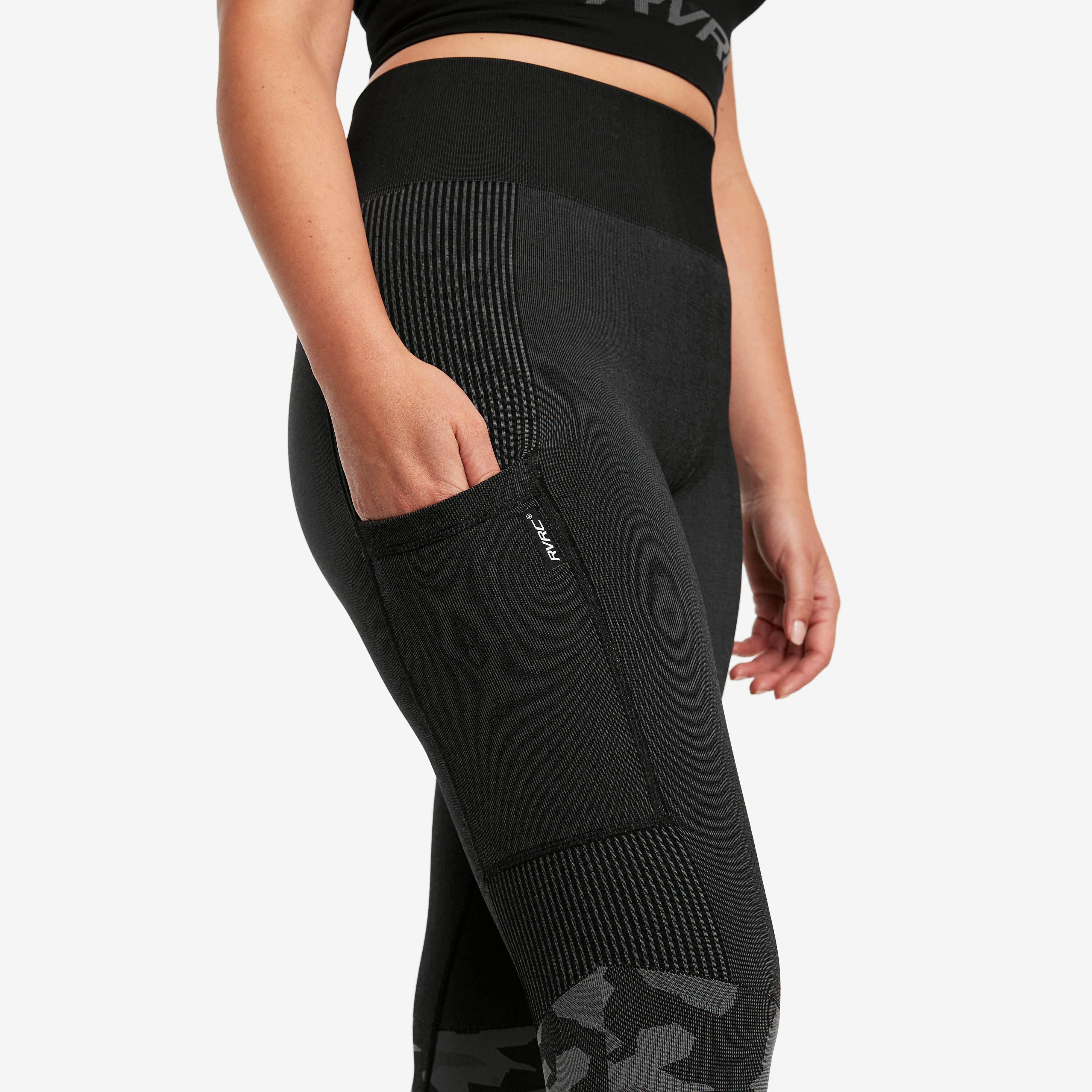 Descent Seamless Tights Femme Black