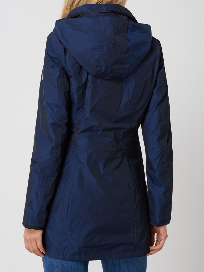 Romance 812 Funktionsjacke mit abnehmbarer Kapuze in blau