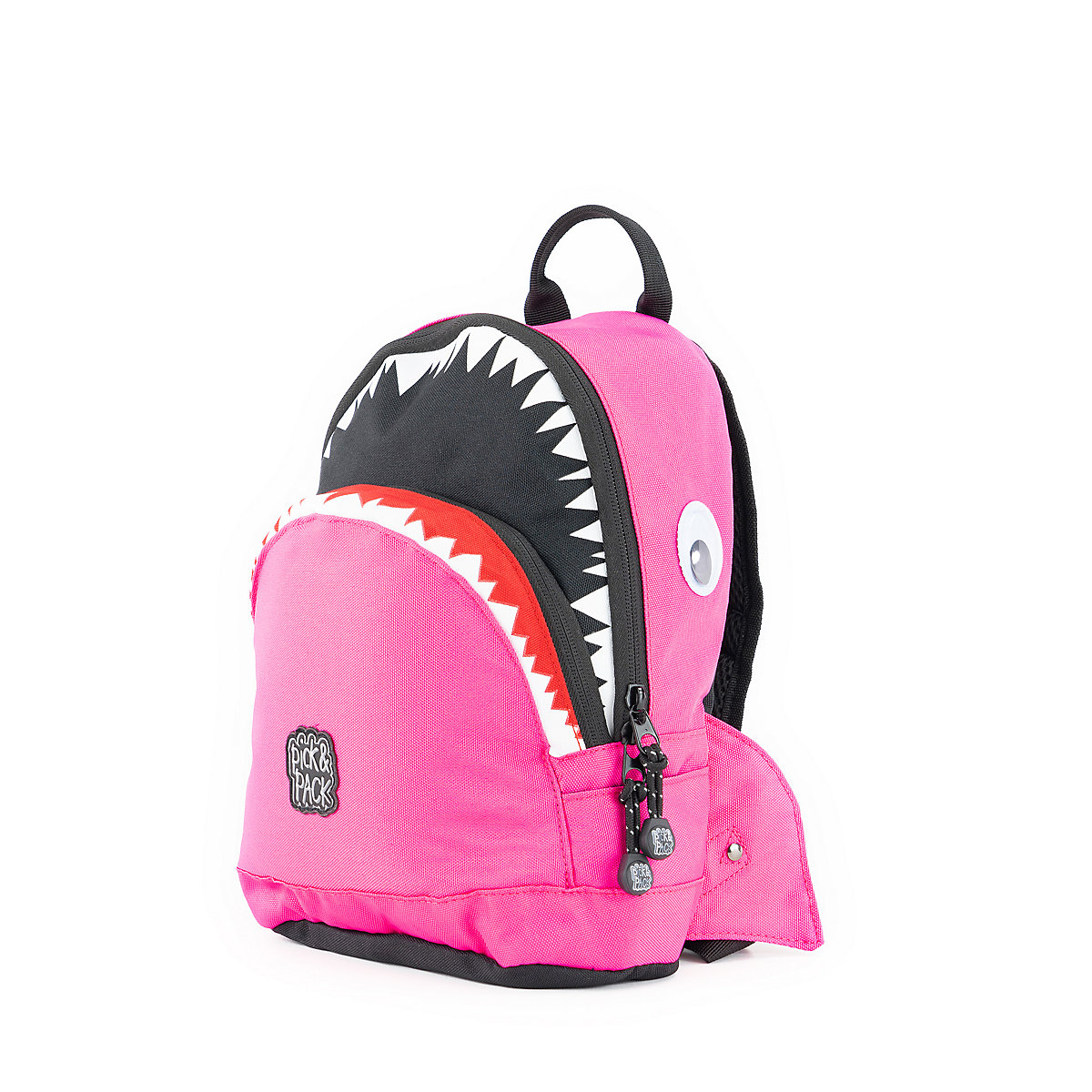 Pick & PACK Rucksack Shark Shape S Schulrucksäcke für Kinder