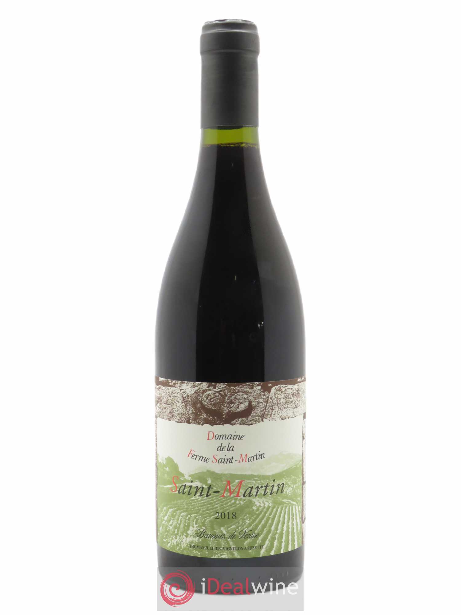 Beaumes-de-Venise Saint-Martin La Ferme Saint Martin (Domaine)  2018 - Lot de 1 Bouteille