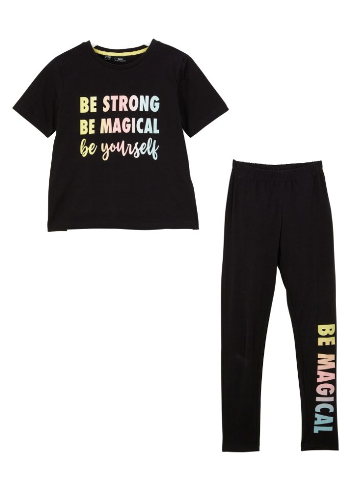 Mädchen T-Shirt + Leggings (2tlg. Set)
