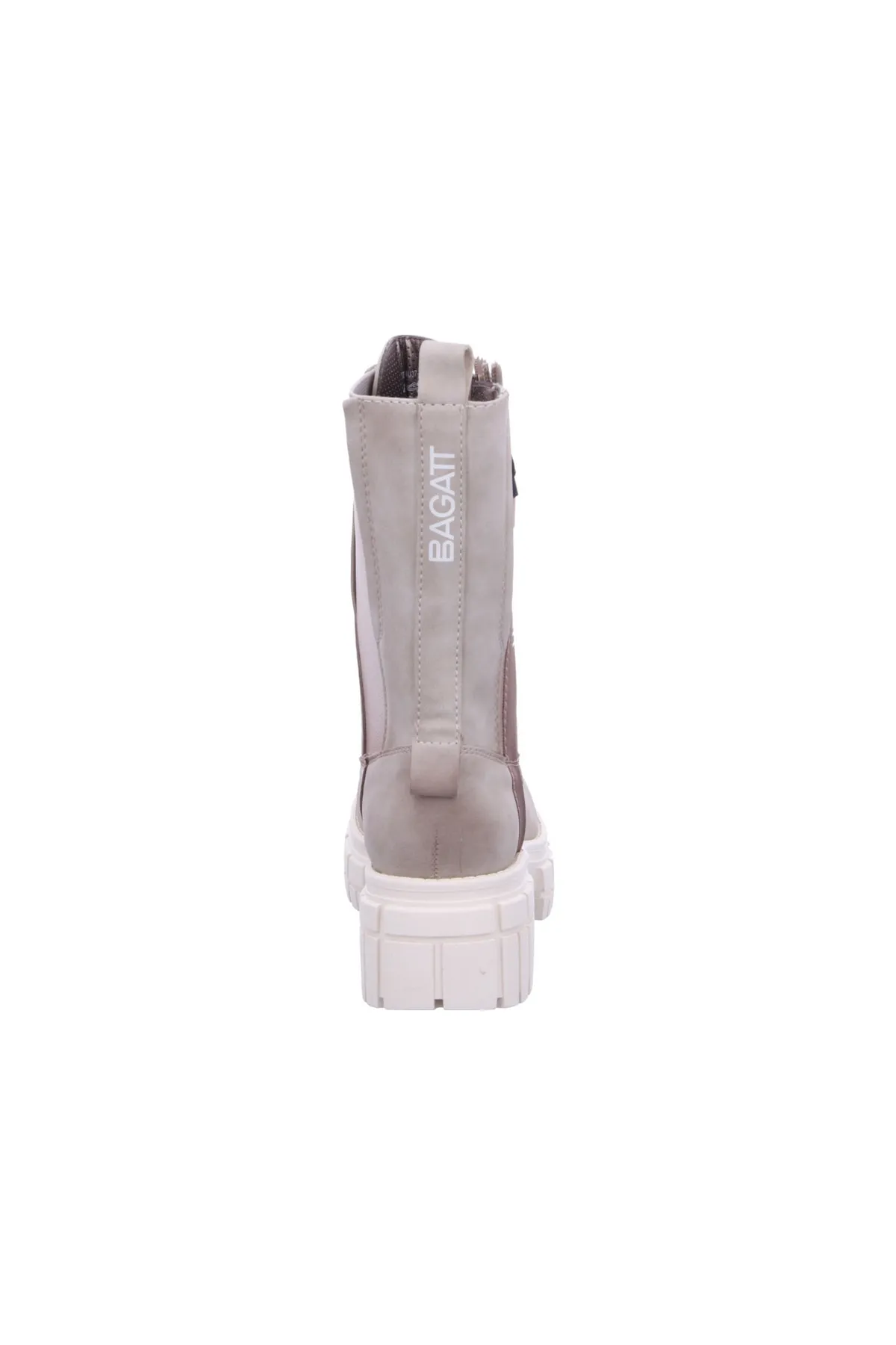 BUGATTI  Stiefelette - Grau - Flacher Absatz