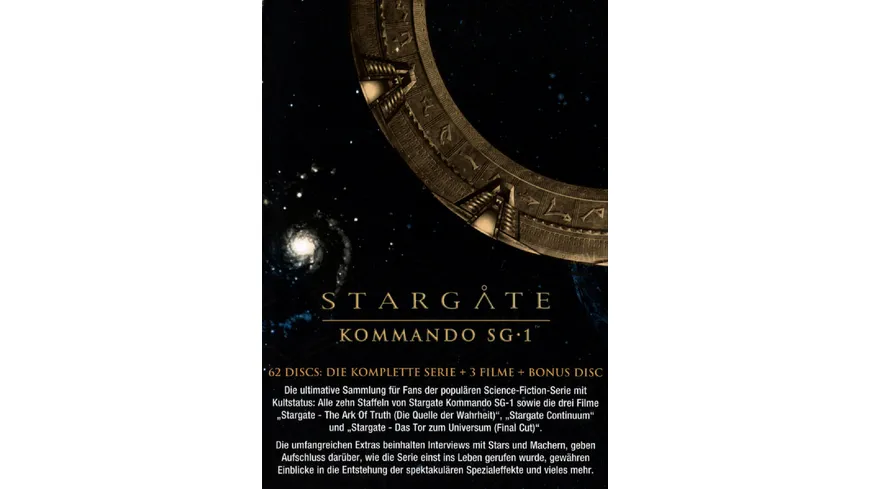 Stargate Kommando SG 1 - Complete Box  [62 DVDs]