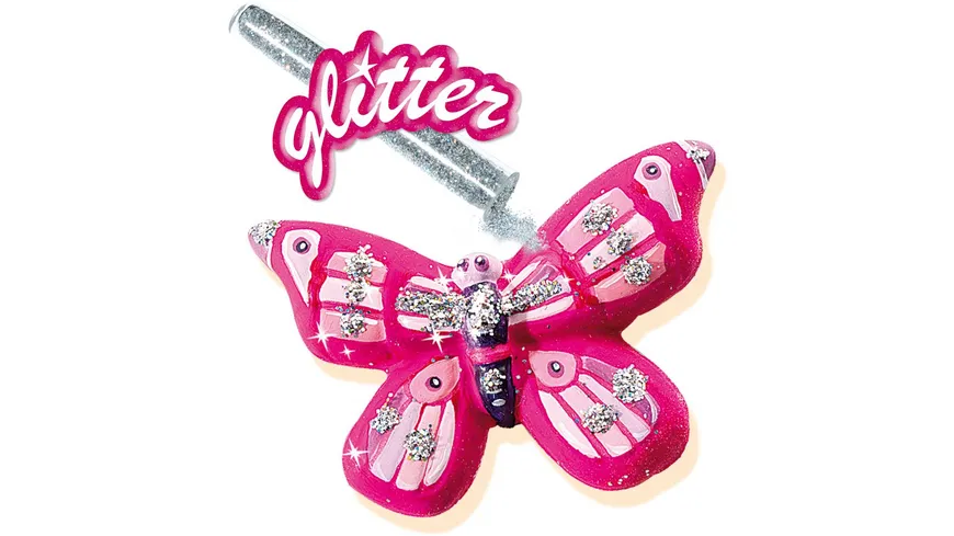 SES Creative - Glitzerschmetterlinge gießen