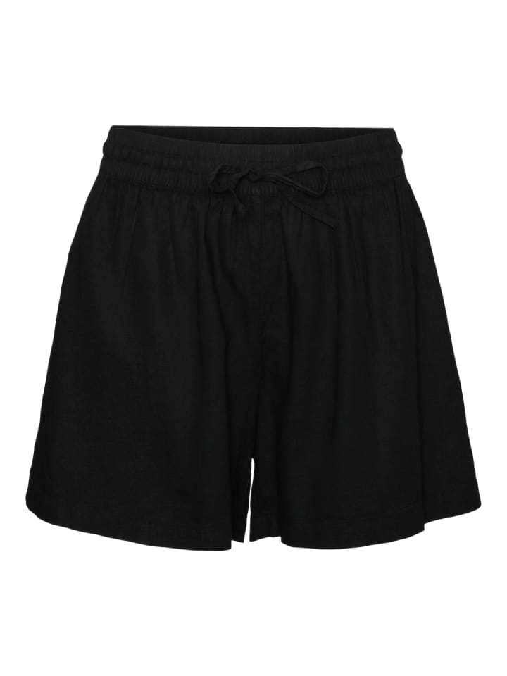 Vero Moda Shorts Elegante Kurze Leichte Sommer Pants in Schwarz günstig kaufen XS