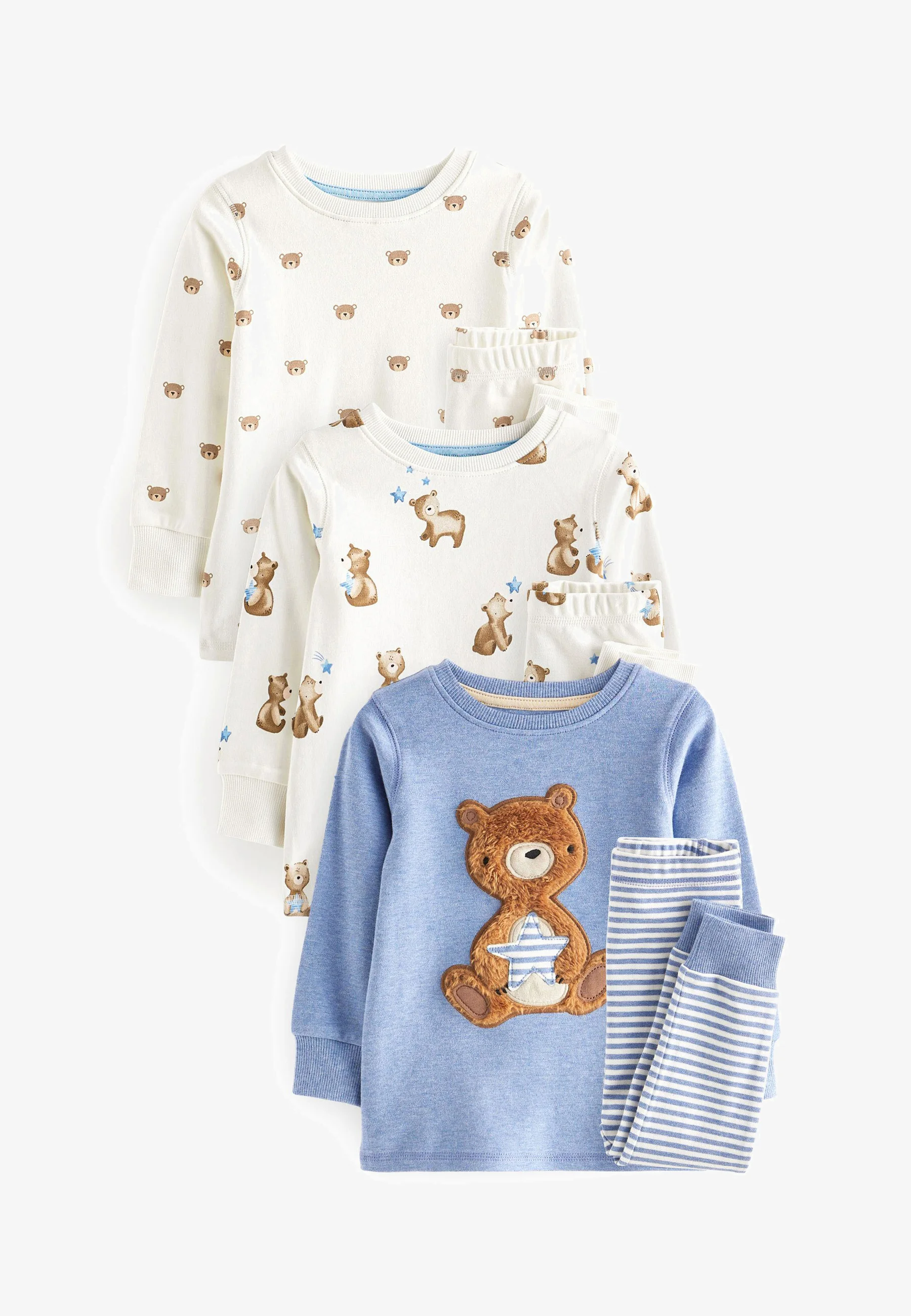 Siguiente SET DE 3 PIJAMAS SNUGGLE