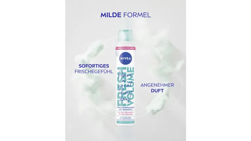 NIVEA Trockenshampoo Fresh Volume alle Haartypen 200 ml