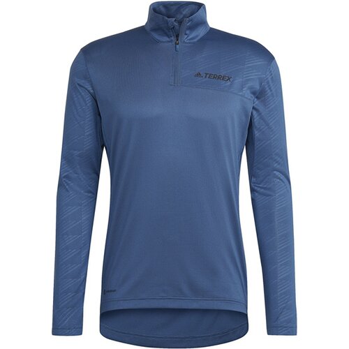 HERREN SHIRT MT HALF ZI LS