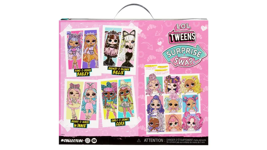 L.O.L. Surprise Tweens Surprise Swap Fashion Doll- Bronze-2-Blonde Billie