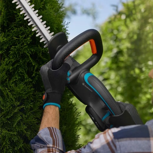 Gardena 14735-55 Zostaw Heggensch. EasyCut 55/18V P4A Solo bez drabiny w drzwiach