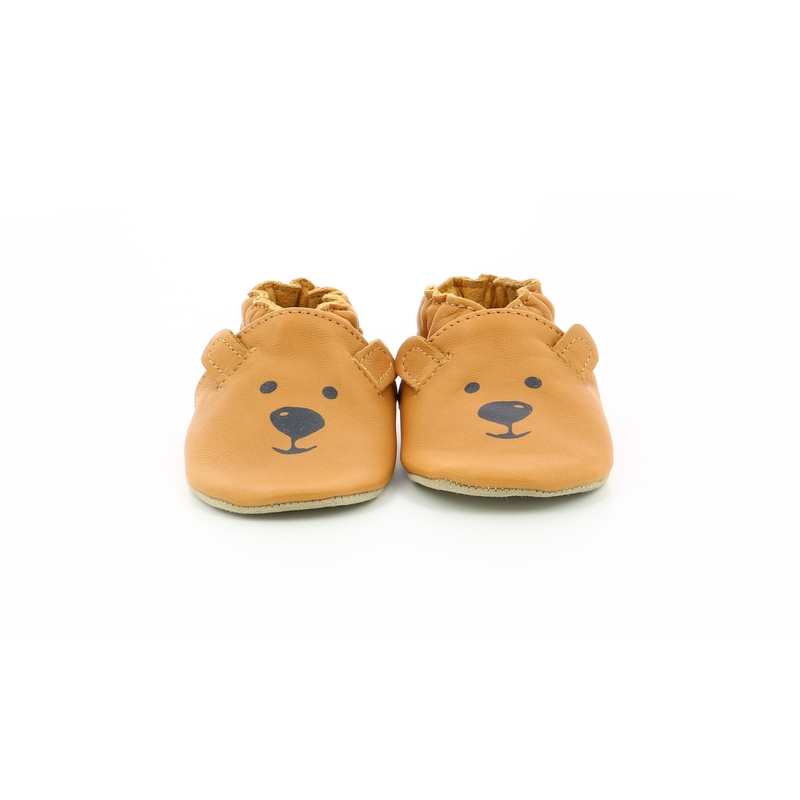 Chaussons cuir végétal Sweety Bear