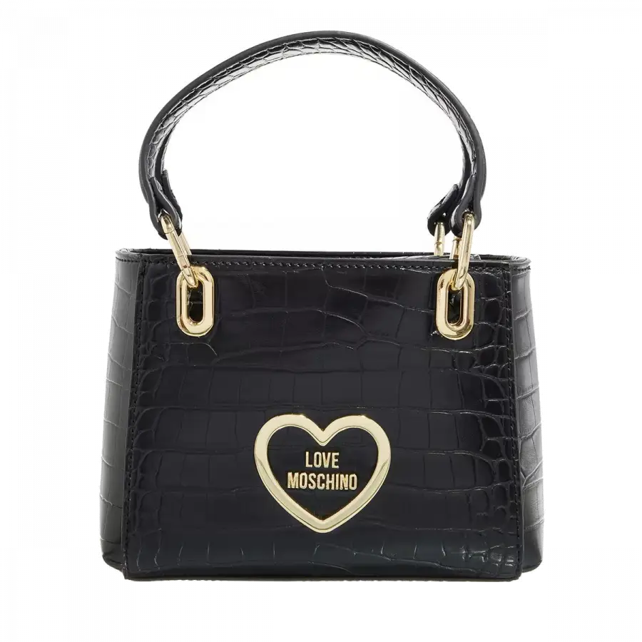 Love Moschino - Love Moschino Handle Bags Kunstleder Black - schwarz