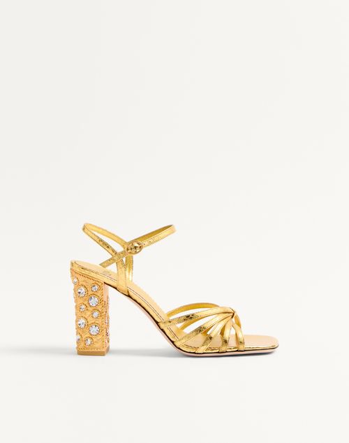 Preshoes 90mm Laminerede Ayers Sandaler med Krystaller
