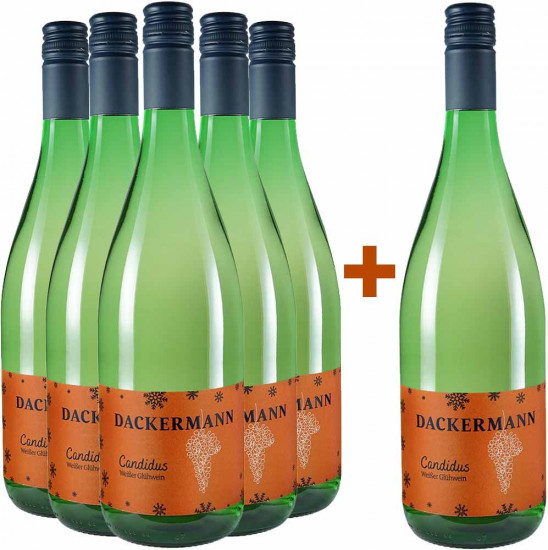 5+1 Paket Winzer-Glühwein Weiß 