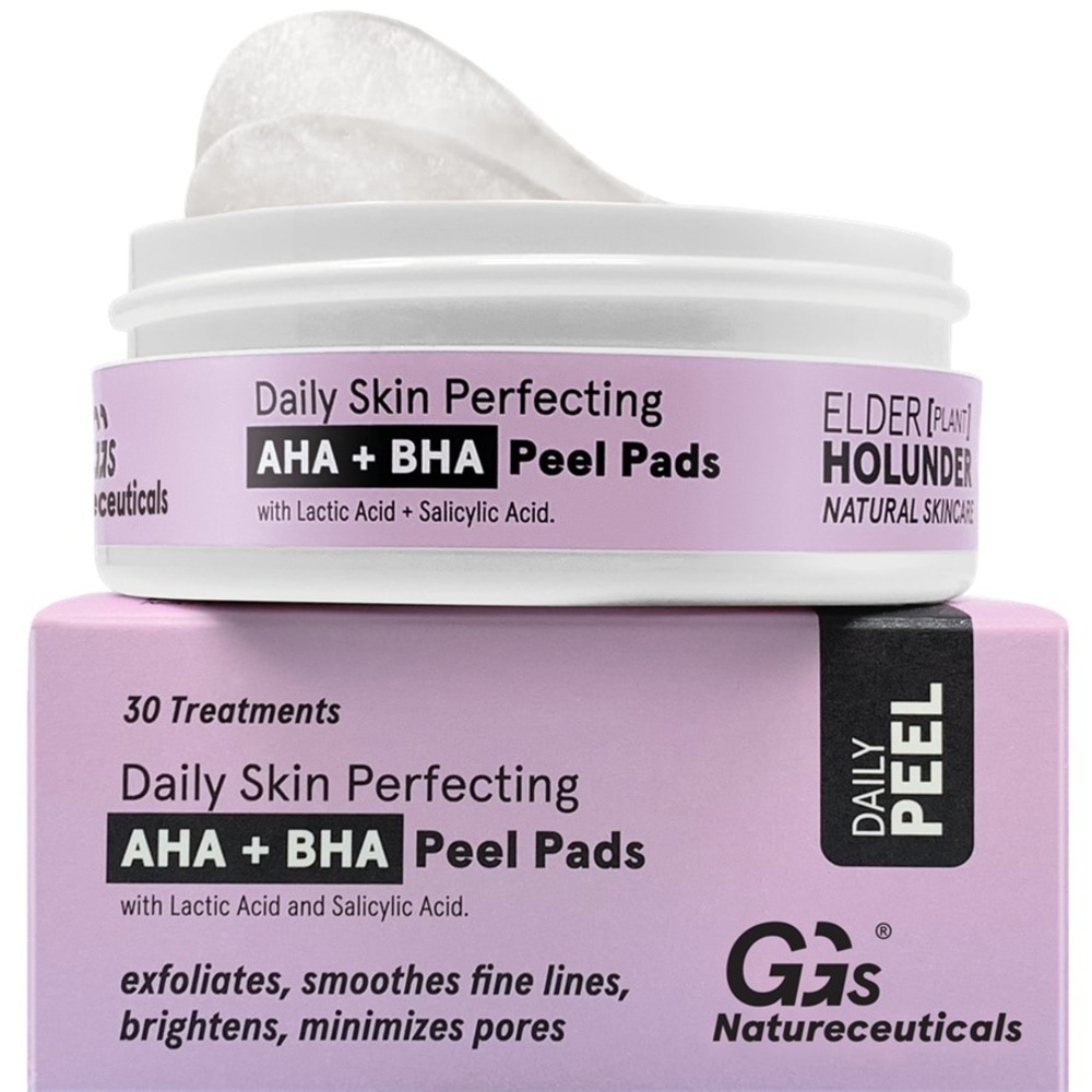 GGs Natureceuticals Daily Skin Perfecting AHA + BHA Peel Pads Soin visage