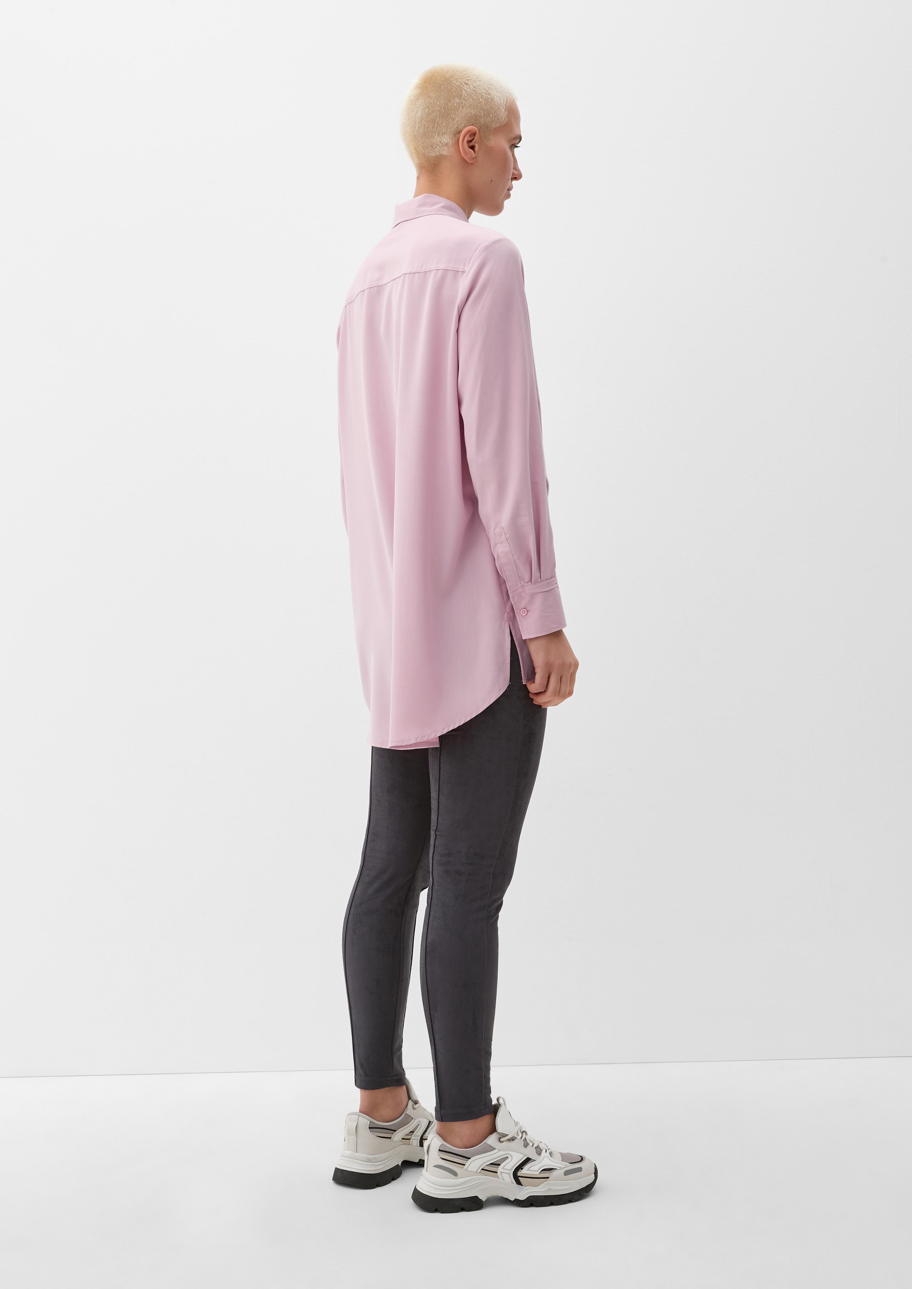 Twill-Bluse aus Viskosemix  2124829-4082