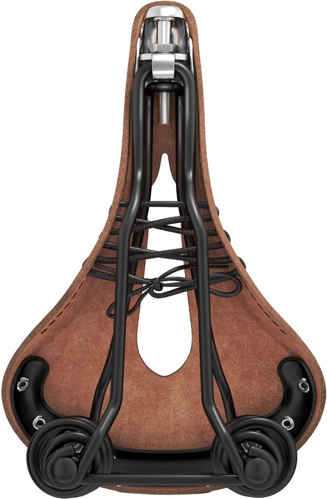 Brooks Flyer Carved Sattel brown kaufen | Bike-Discount