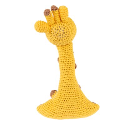 TIAKI Gestricktes Hundespielzeug Giraffe
