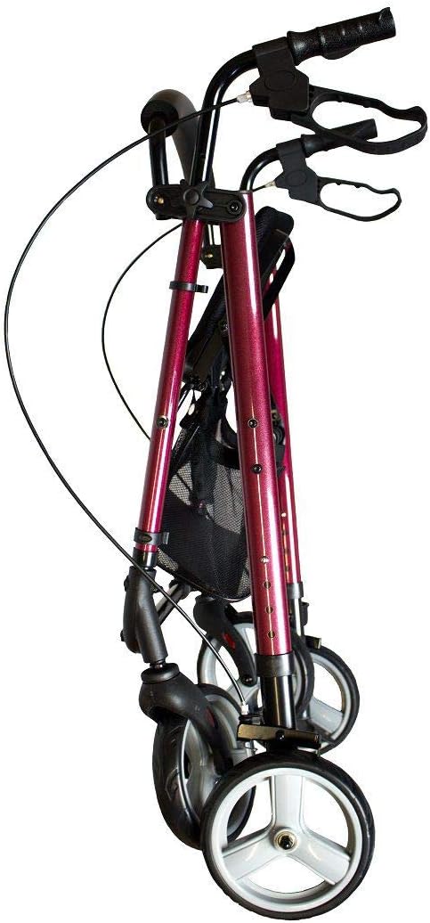ANTAR Aluminium Rollator rot AT51112 R