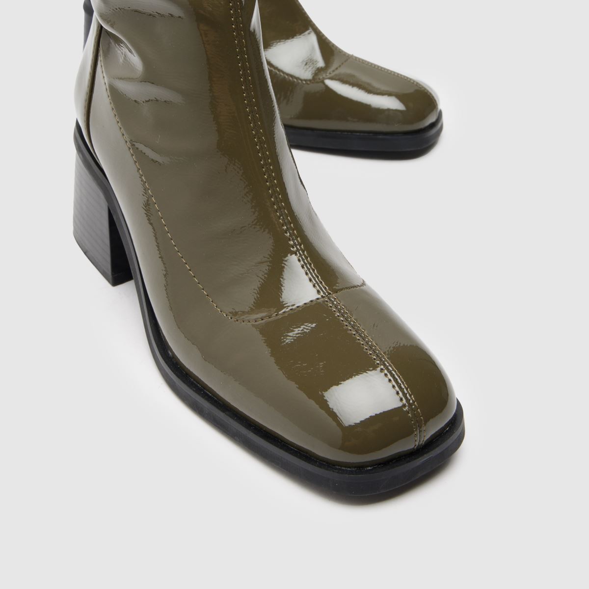 Gležnarji Schuh Briony v kaki barvi
