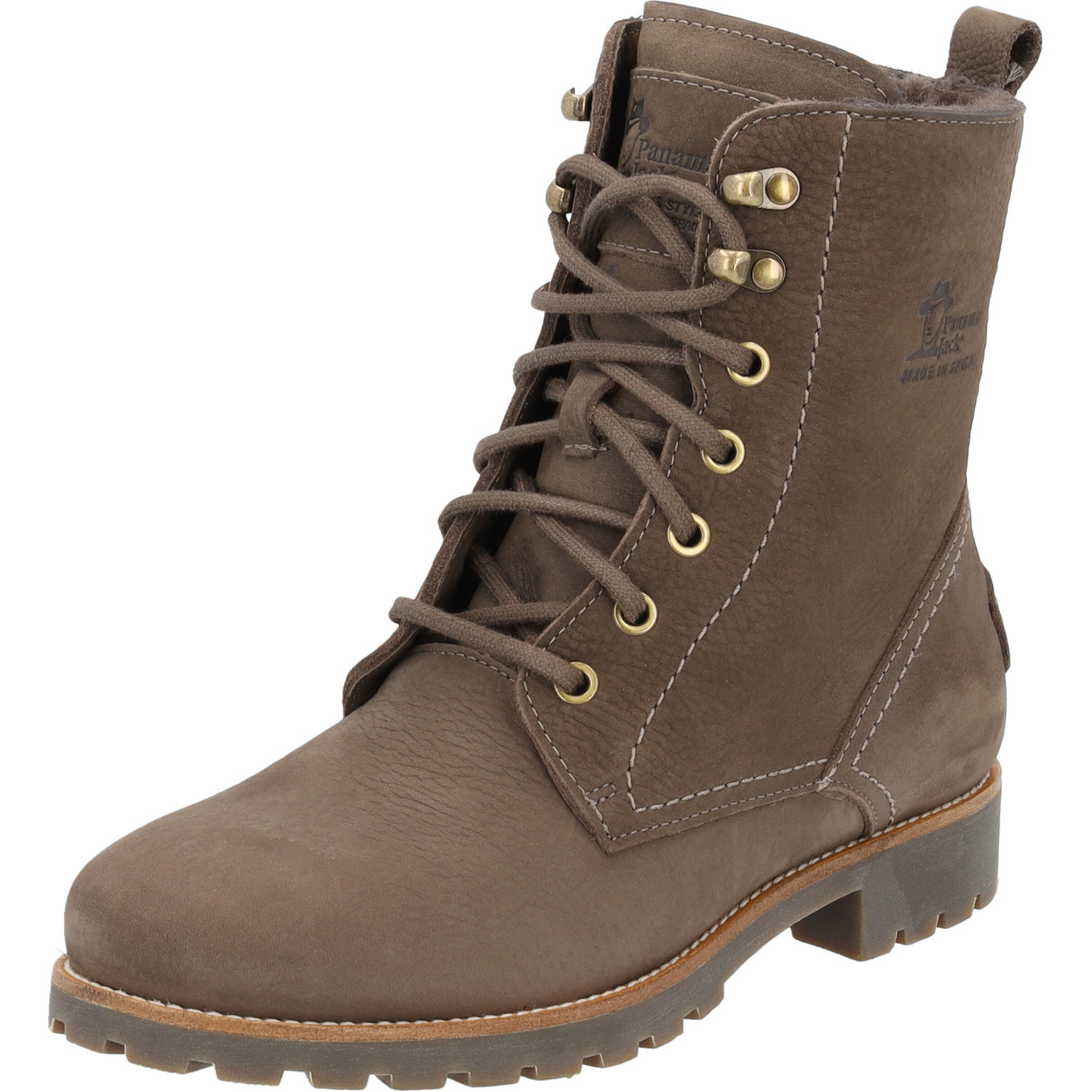 Panama Jack Fara Igloo B, Schnürstiefel, Damen, Grau