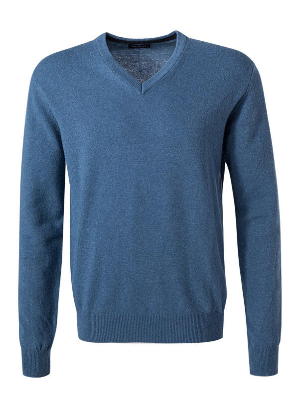 HACKETT, Pullover, Merinowolle-Kaschmir, himmelblau meliert
