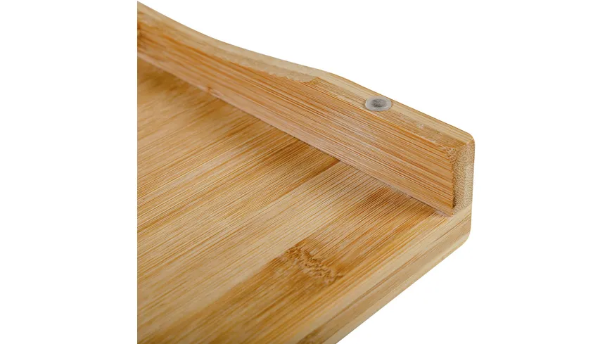 axentia Schneidbrett Bambus mit Saftrille 54x28cm