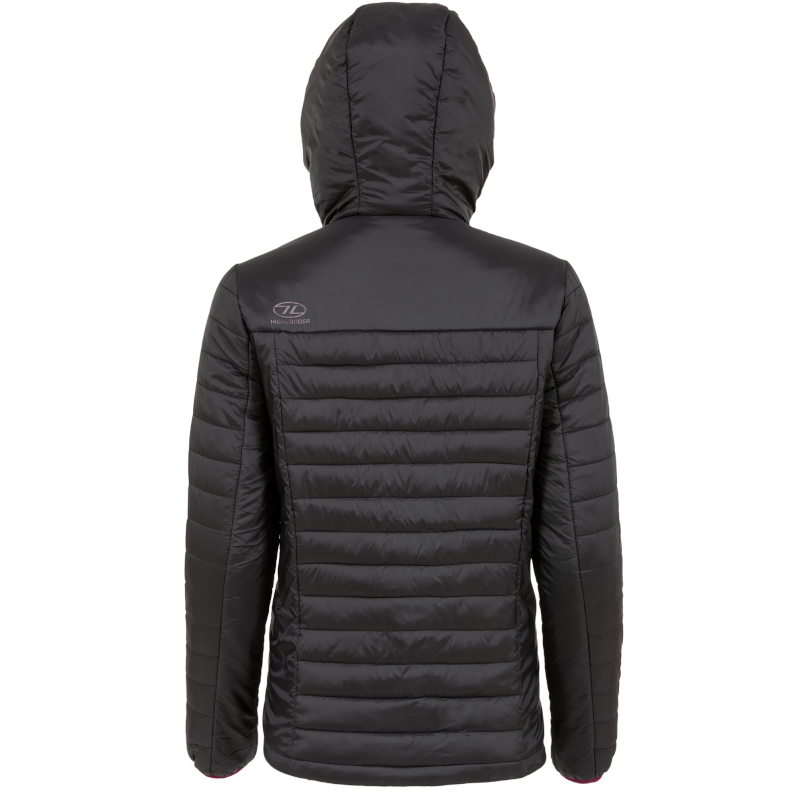 Highlander Hybrid Barra schwarze Damen Daunenjacke