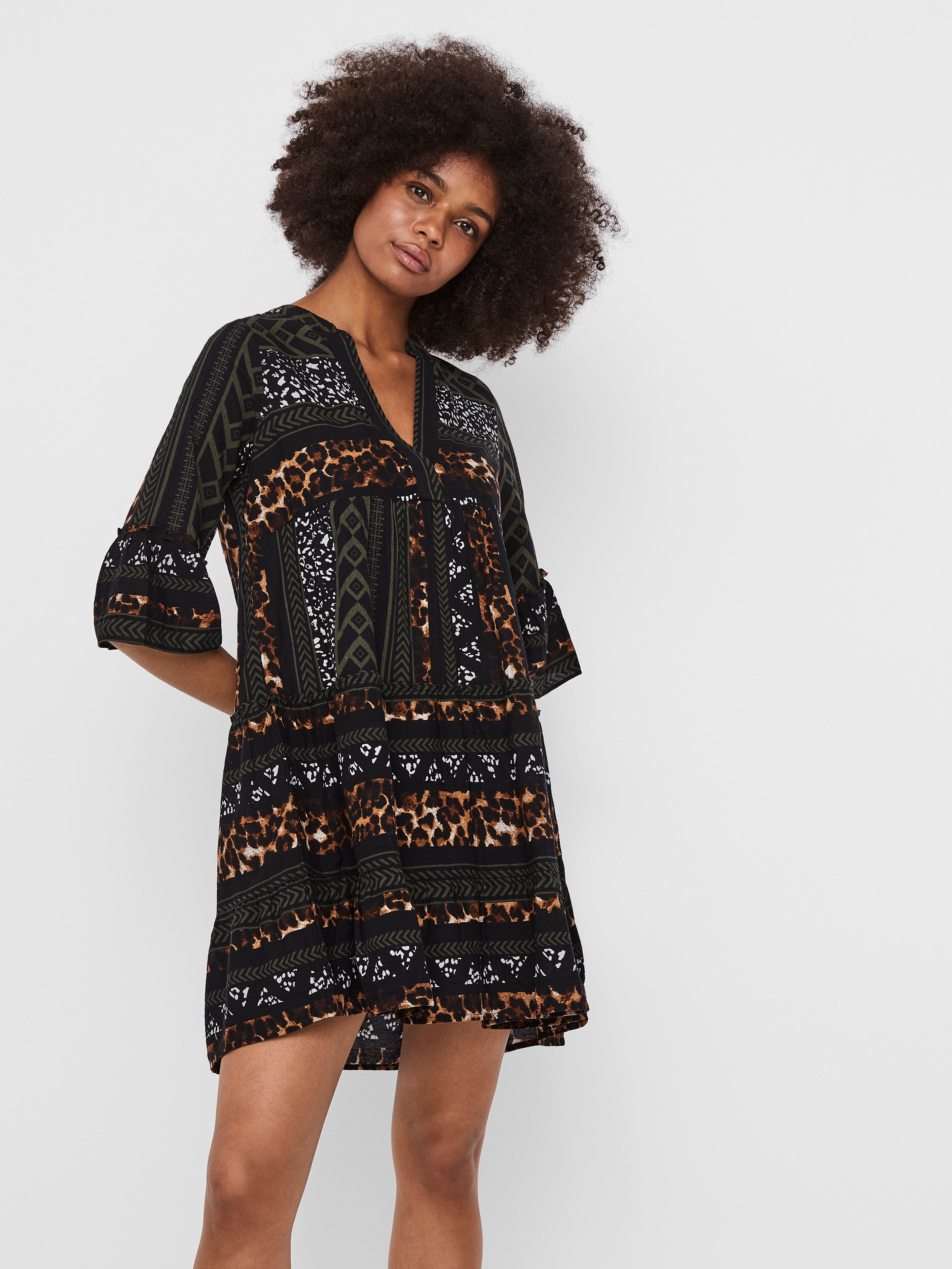 VMDICTHE Midikleid