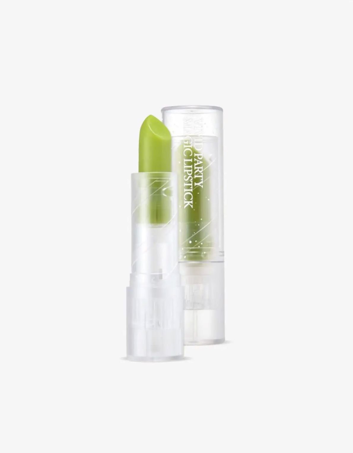 ElishaCoy Lippenstift ElishaCoy Vivid Party Magic Lipstick – Green Apple, 1-tlg.