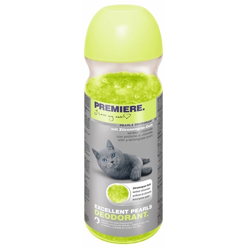 PREMIERE Katzenstreu PREMIERE Excellent Pearls Deodorant Zitronengras 250g