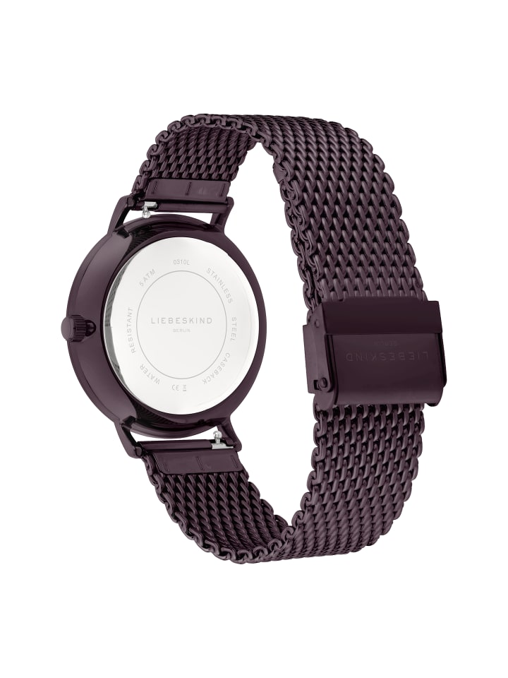 LIEBESKIND BERLIN Armbanduhr in lila günstig kaufen onesize