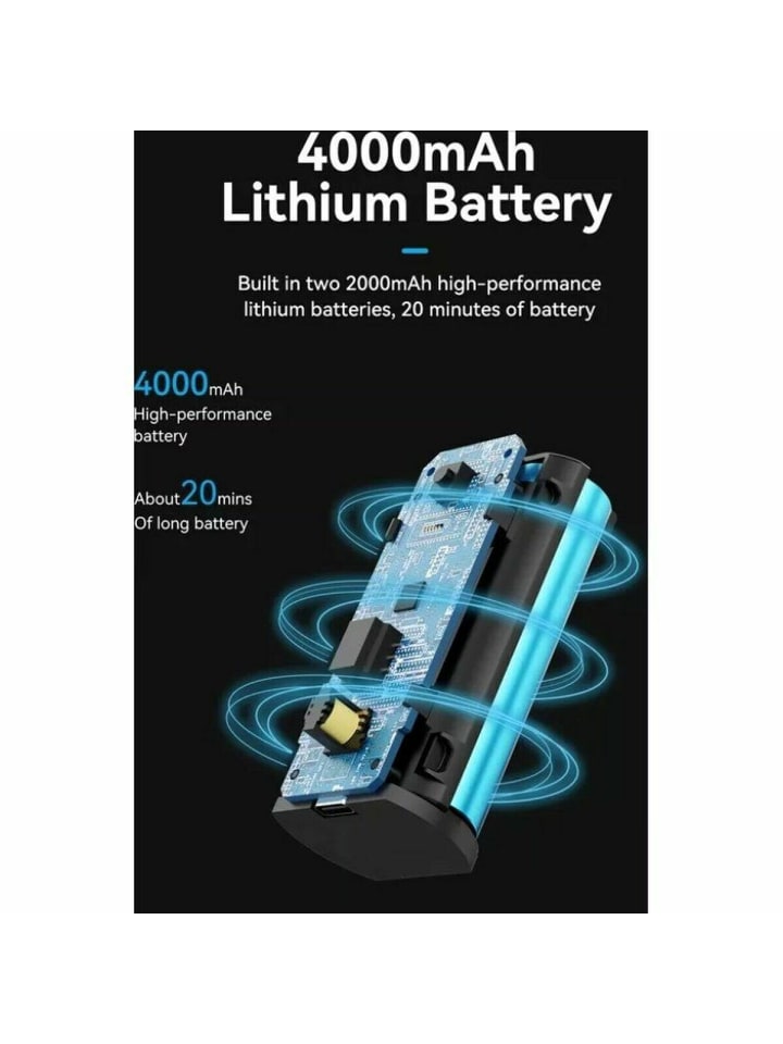 Vention Handstaubsauger mit 4000mAh Vion-krab0-Akku/Autonomie Blau in Blau günstig kaufen onesize