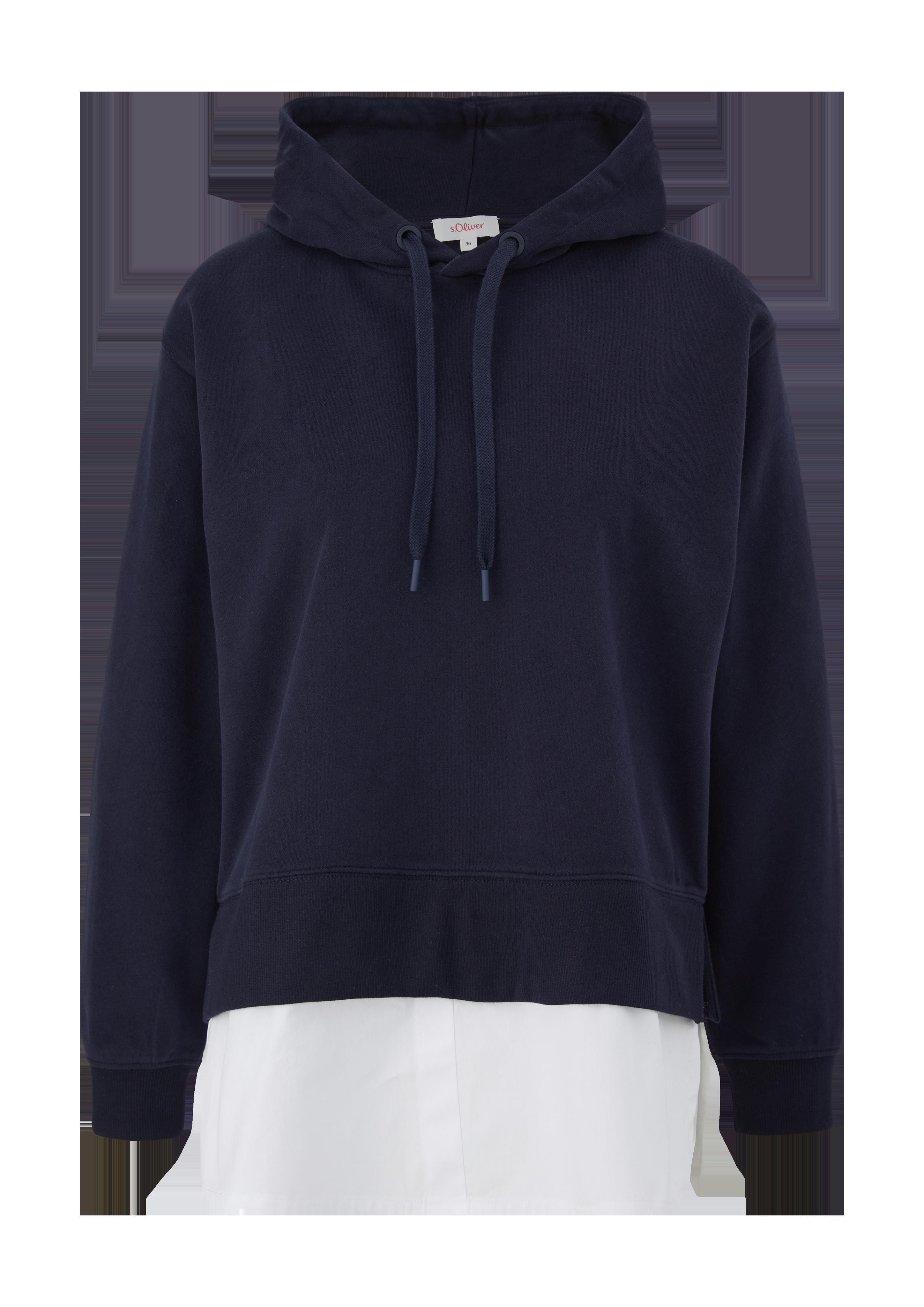 Sweatshirt in Layering-Optik  2129317-5959
