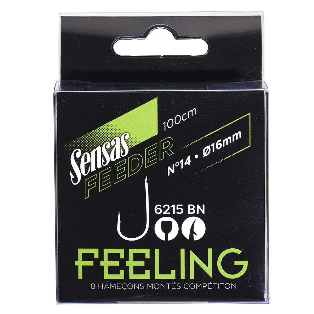 Sensas Feeder Feeling 6215 BN voorgebonden haken (8 stuks)