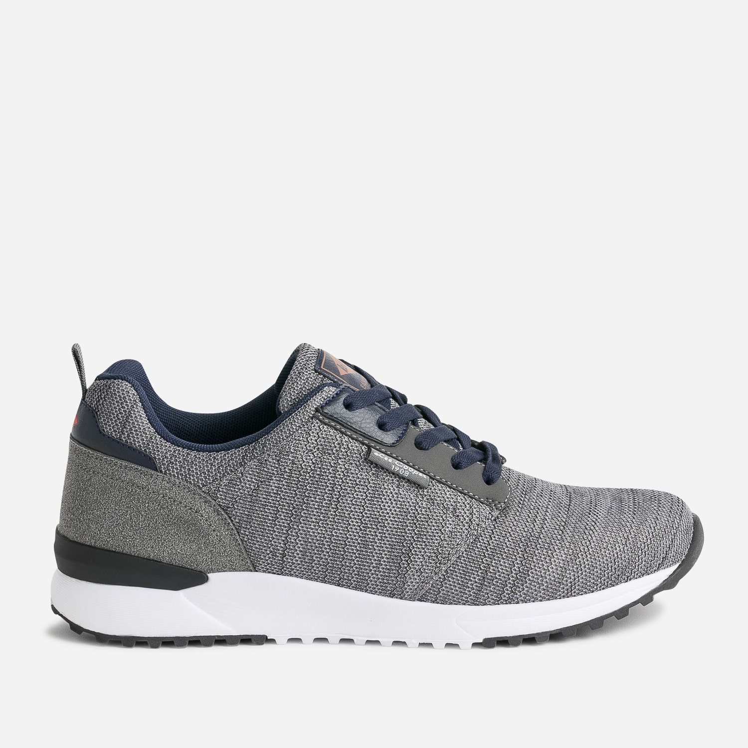 Tennis LEE COOPER gris chiné en mesh