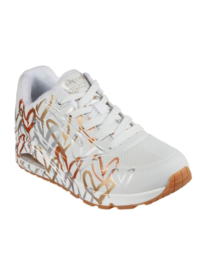 Skechers Sneakers Low UNO METALLIC LOVE in weiß günstig kaufen