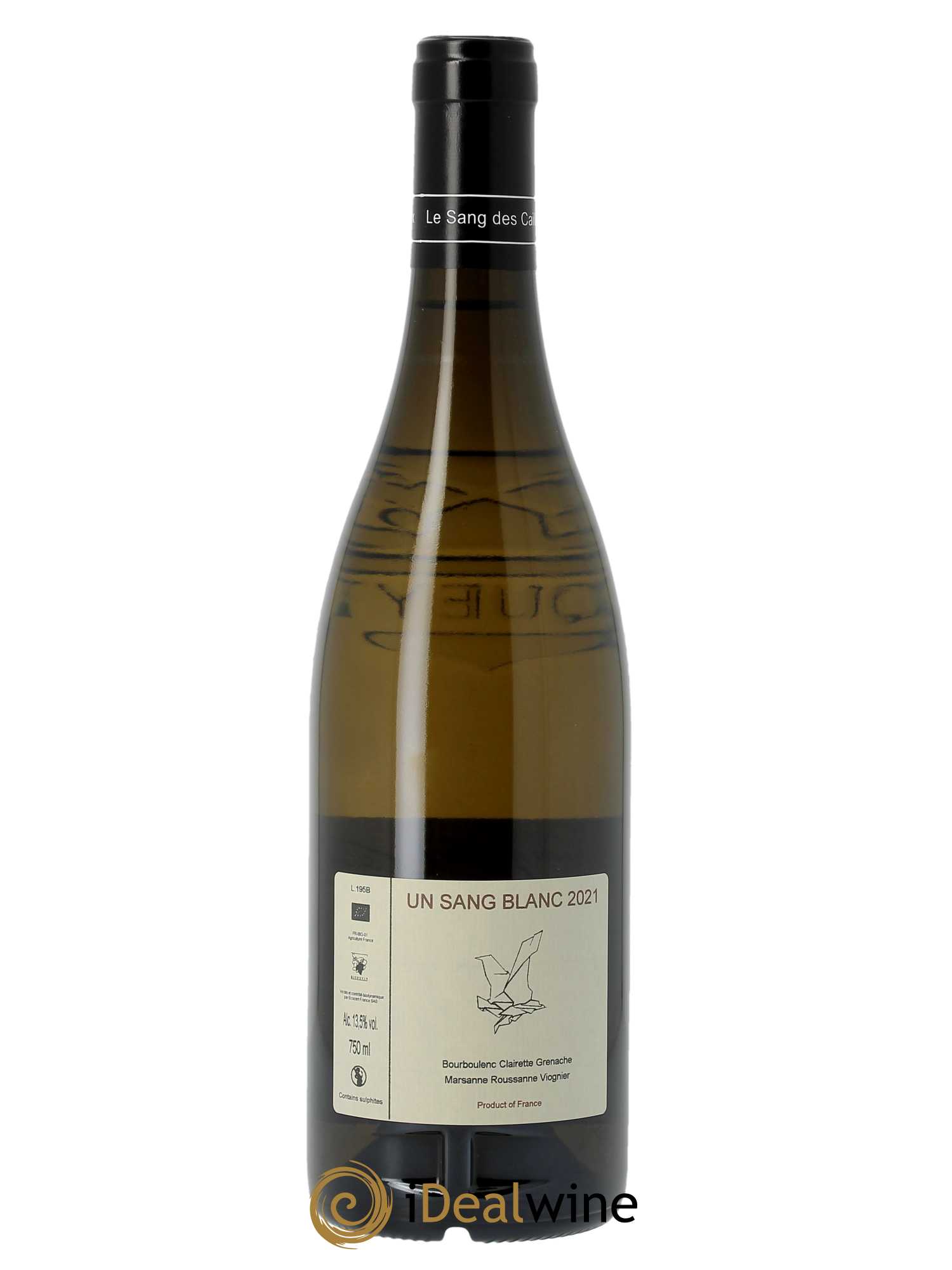 Vacqueyras Un Sang Blanc Le Sang des Cailloux  2021 - Lot de 1 Bouteille