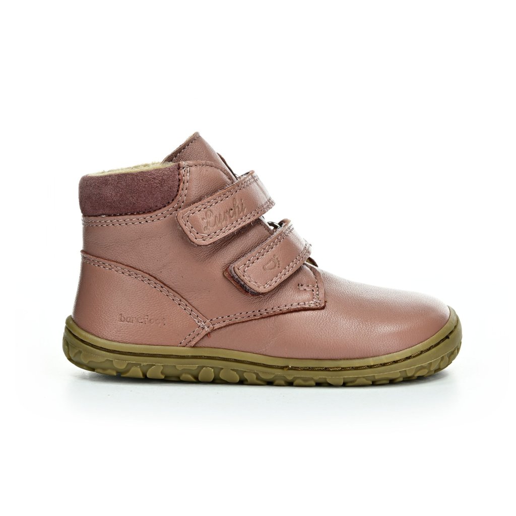 Lurchi Nino Nappa Rose Winterbarfußstiefeletten