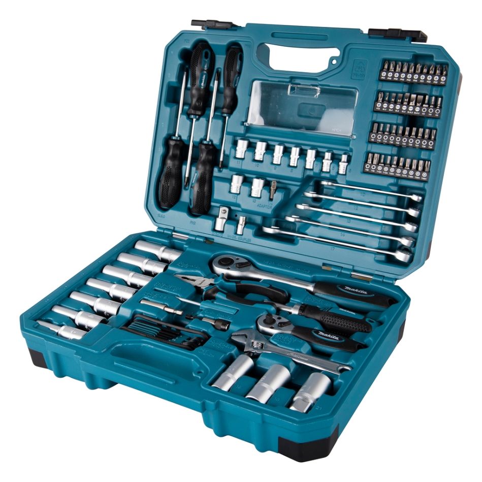 Makita Zubehör E-08458 Handwerkzeug-Set 87-teilig