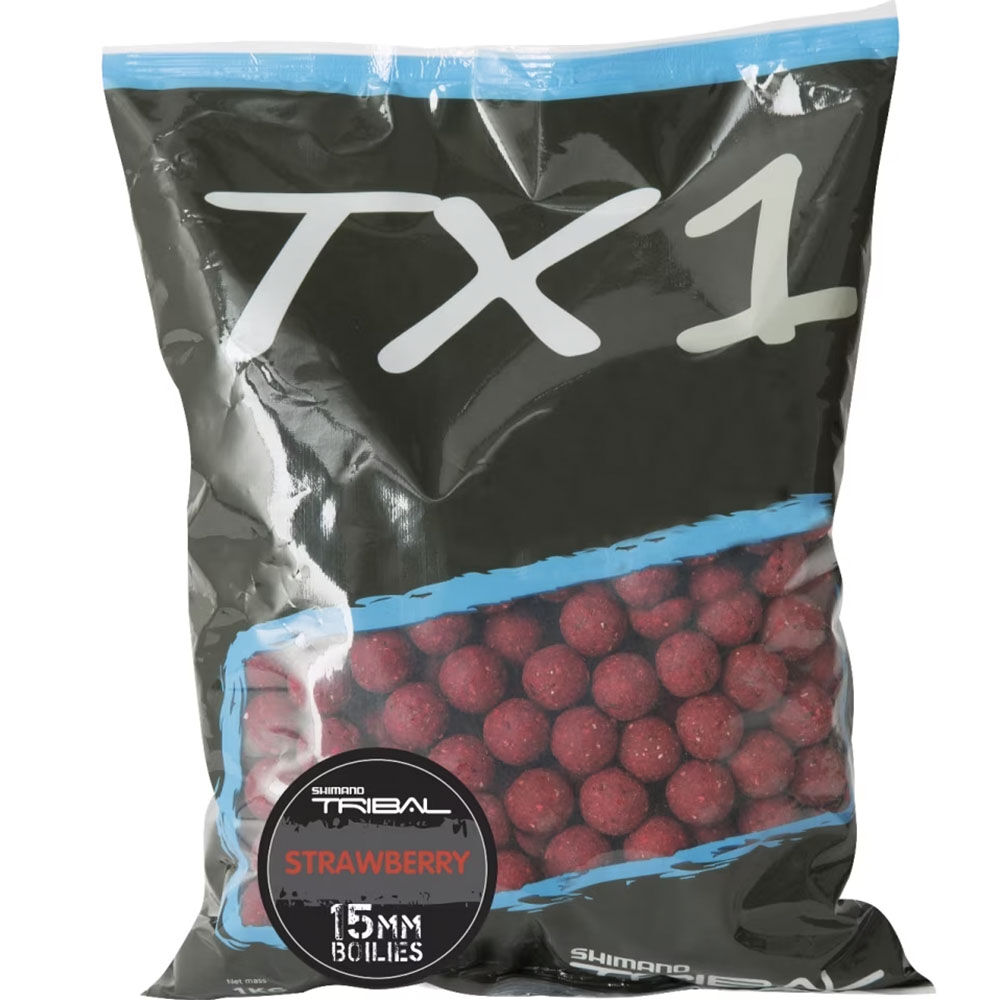 Shimano TX1 Strawberry 15mm Boilies