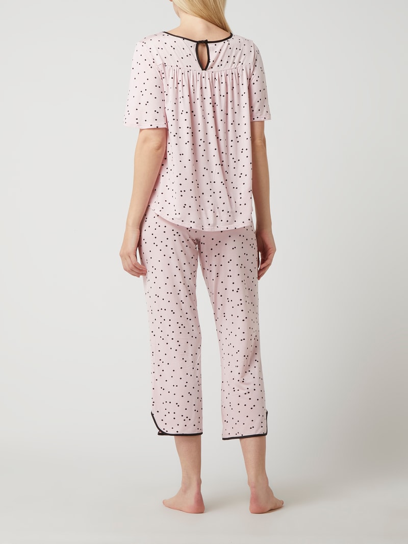 Pyjama mit Stretch-Anteil in hellrosa
