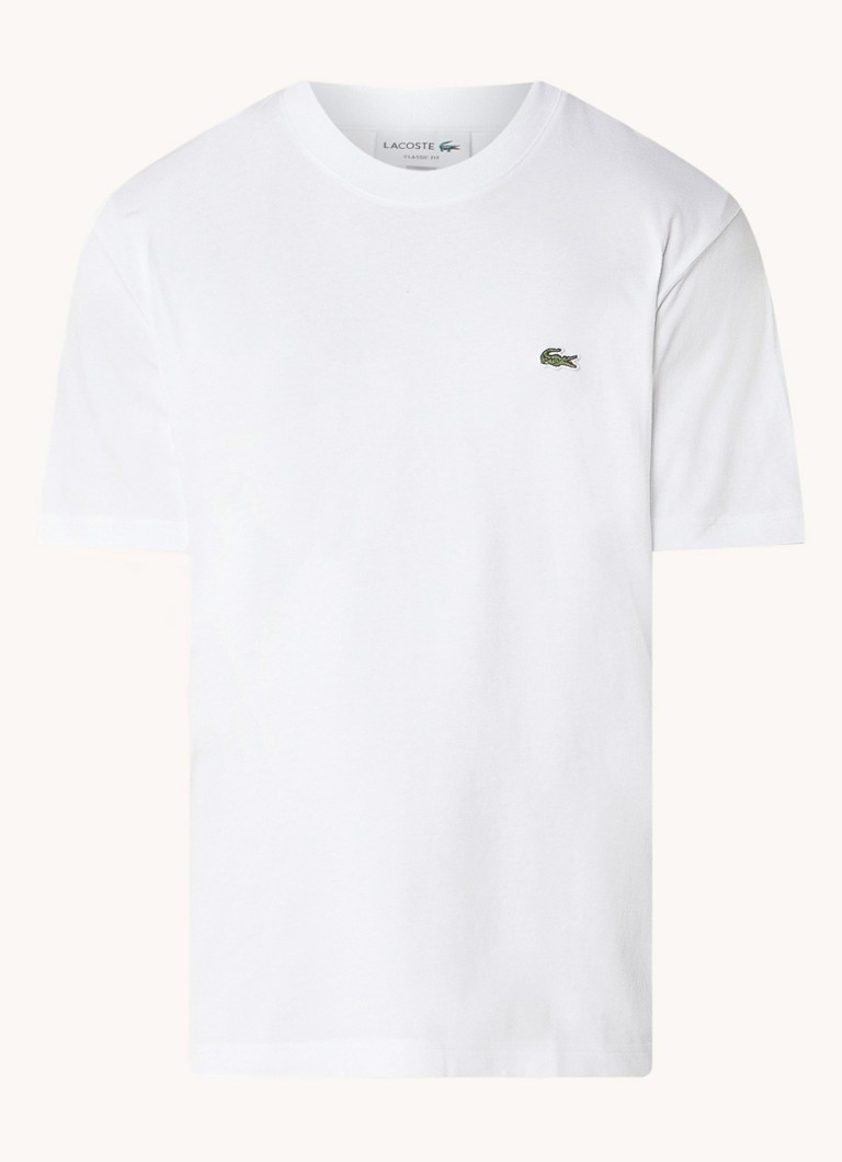 T-shirt Lacoste con logo ricamato