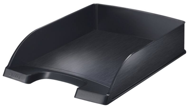 Leitz Briefablage 52540094 Polystyrol Schwarz 25,5 x 35,7 x 7 cm
