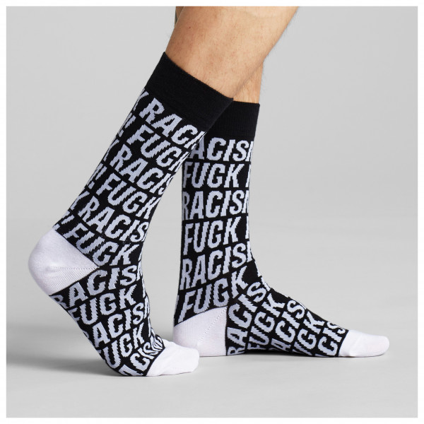 DEDICATED - Socks Sigtuna Fuck Racism Pattern - Multifunktionssocken